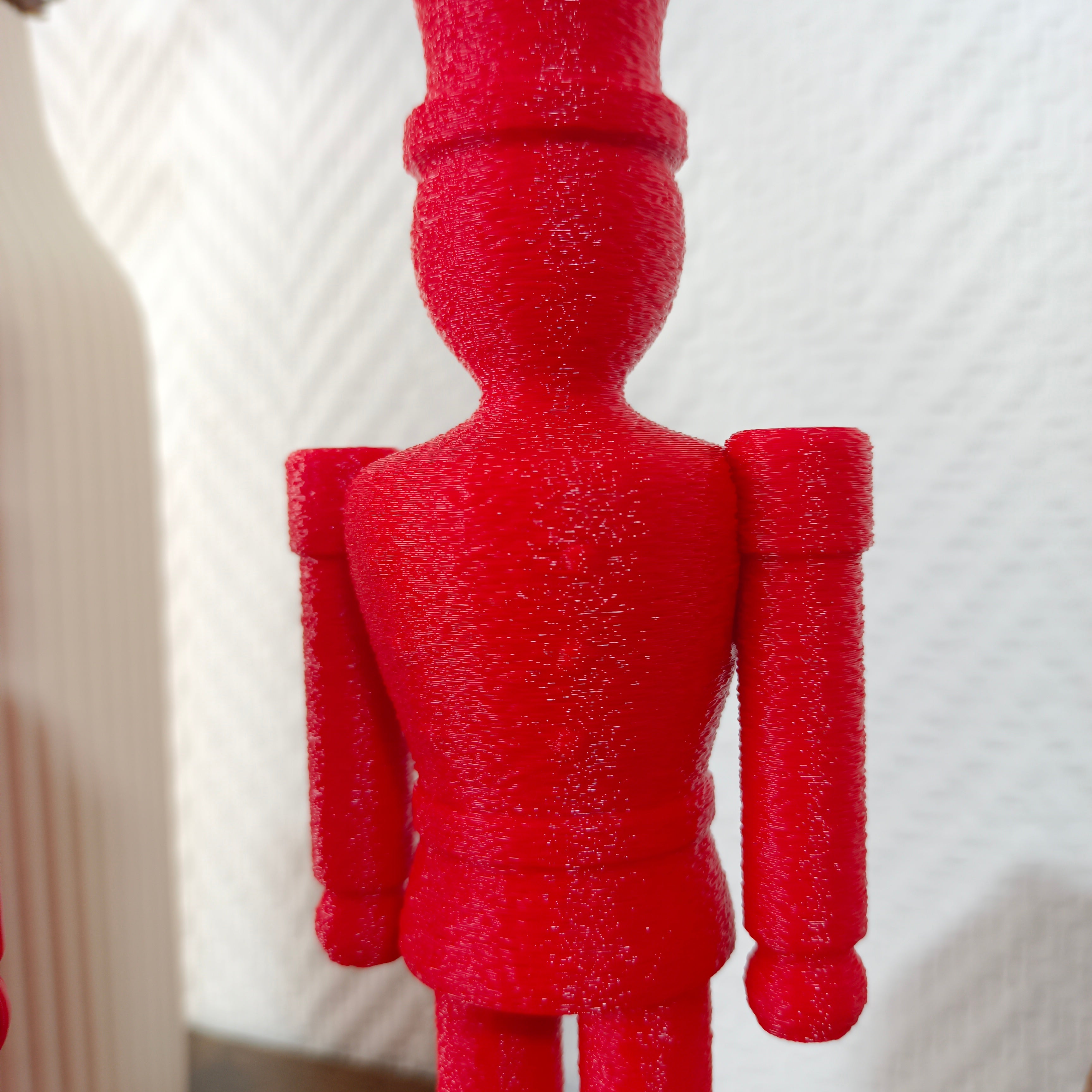 Statuette casse-noisette soldat décoration noël moderne