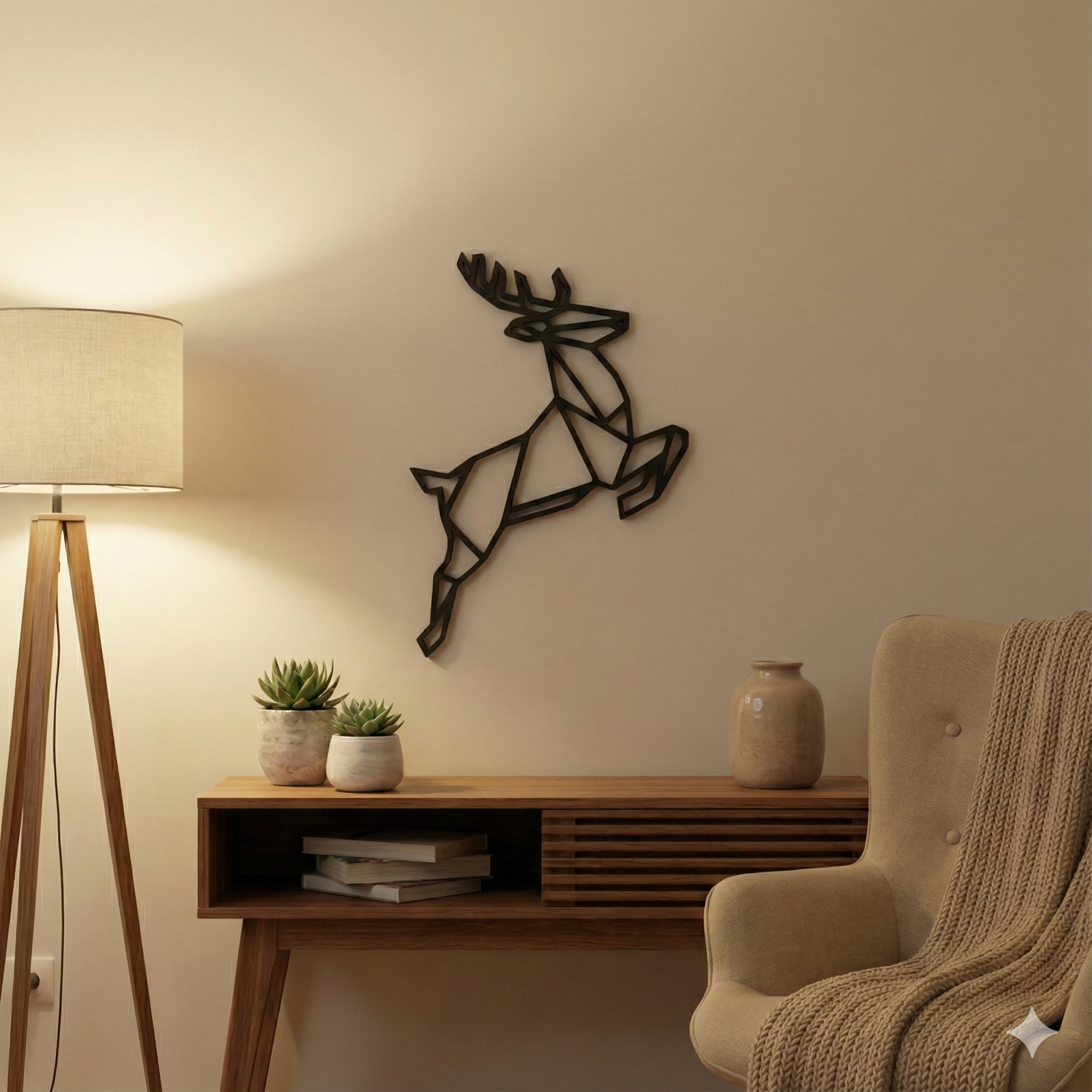 Décoration mural Cerf