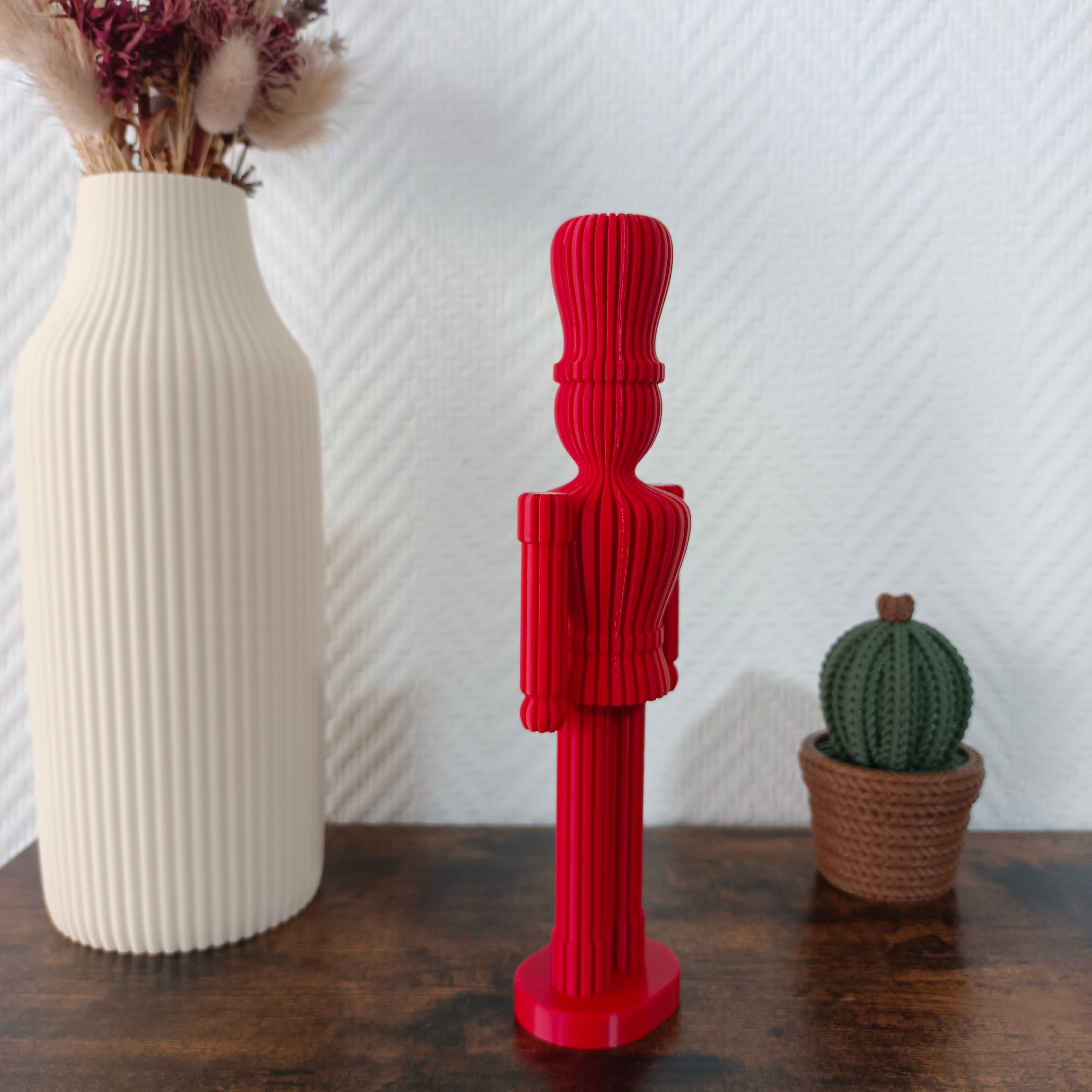 Figurine Casse-Noisette - Décoration de Noël Traditionnelle Design