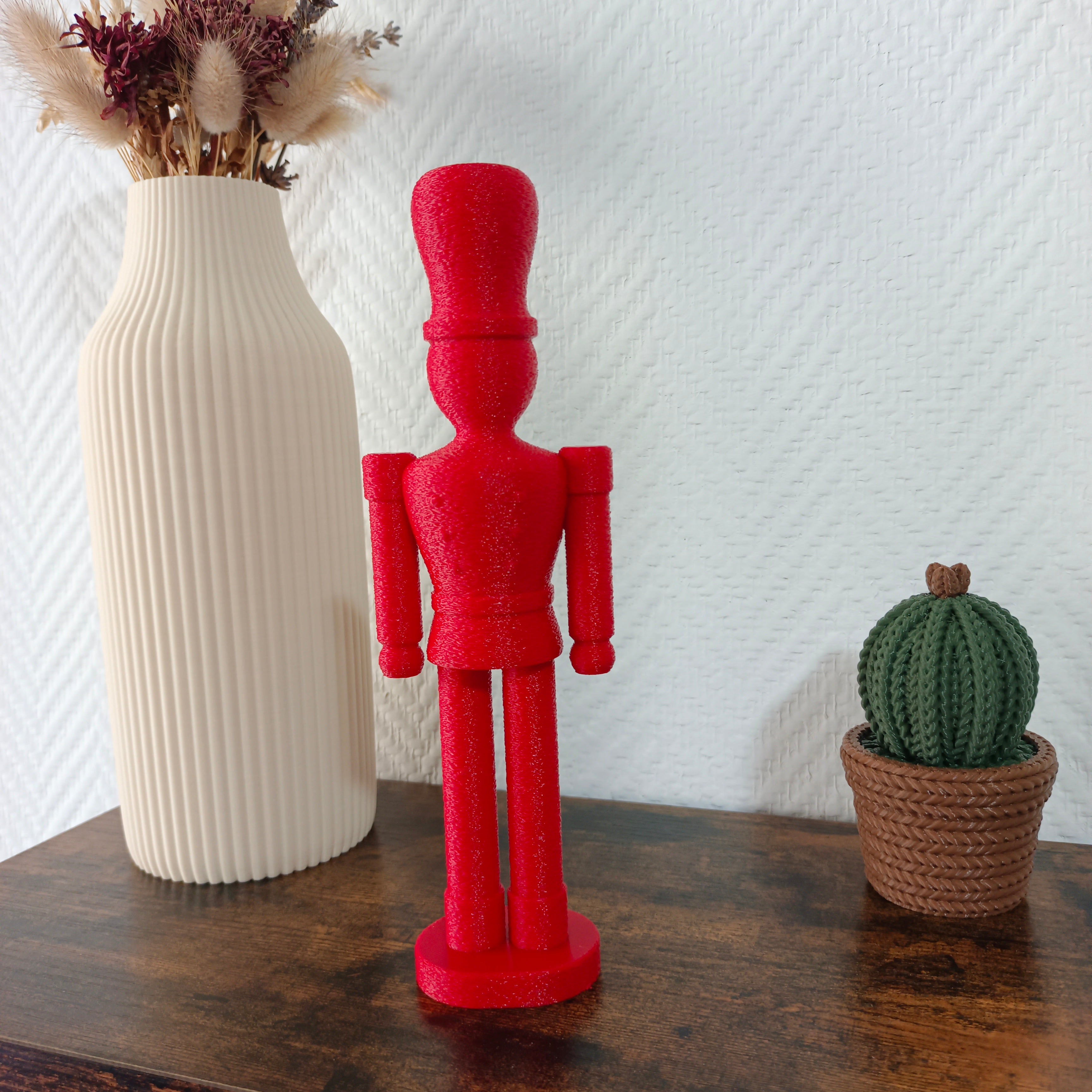 Figurine Casse-Noisette - Décoration de Noël Traditionnelle Design