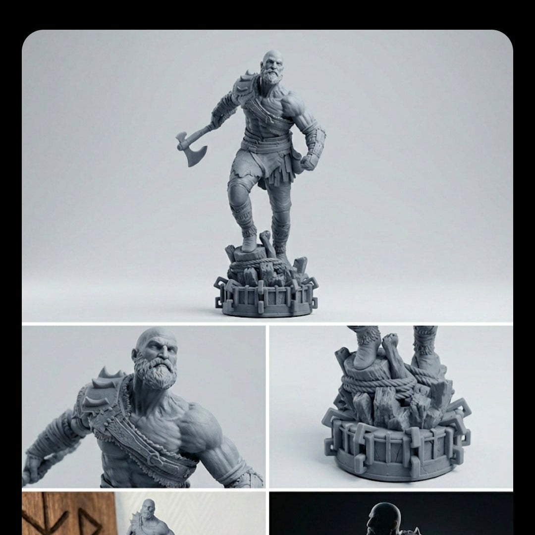 Figurine Kratos - Non peinte