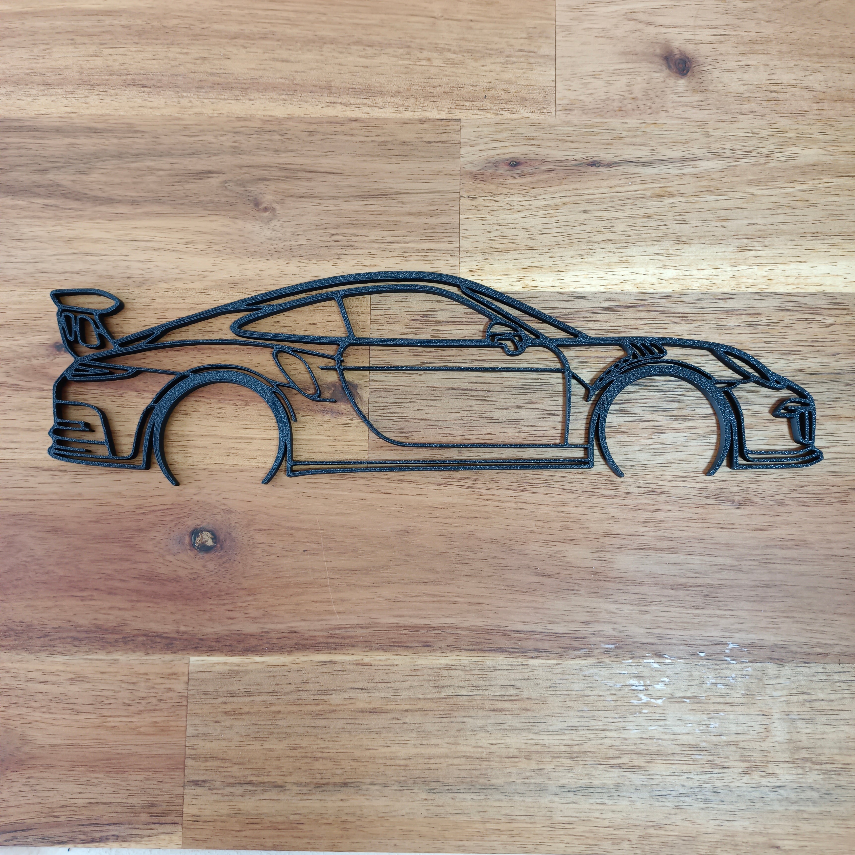 Silhouette porsche 911 GT3 RS